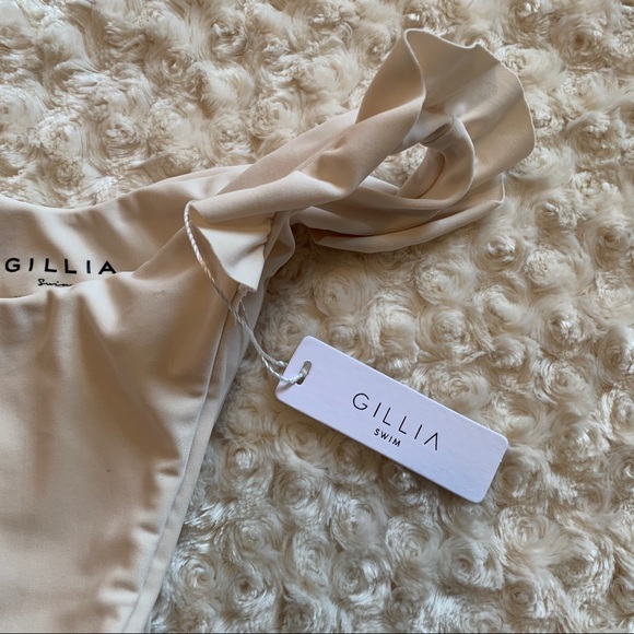 Gillia Clothing Sonia ruffle strap bikini bottom NWT - Picture 6 of 6